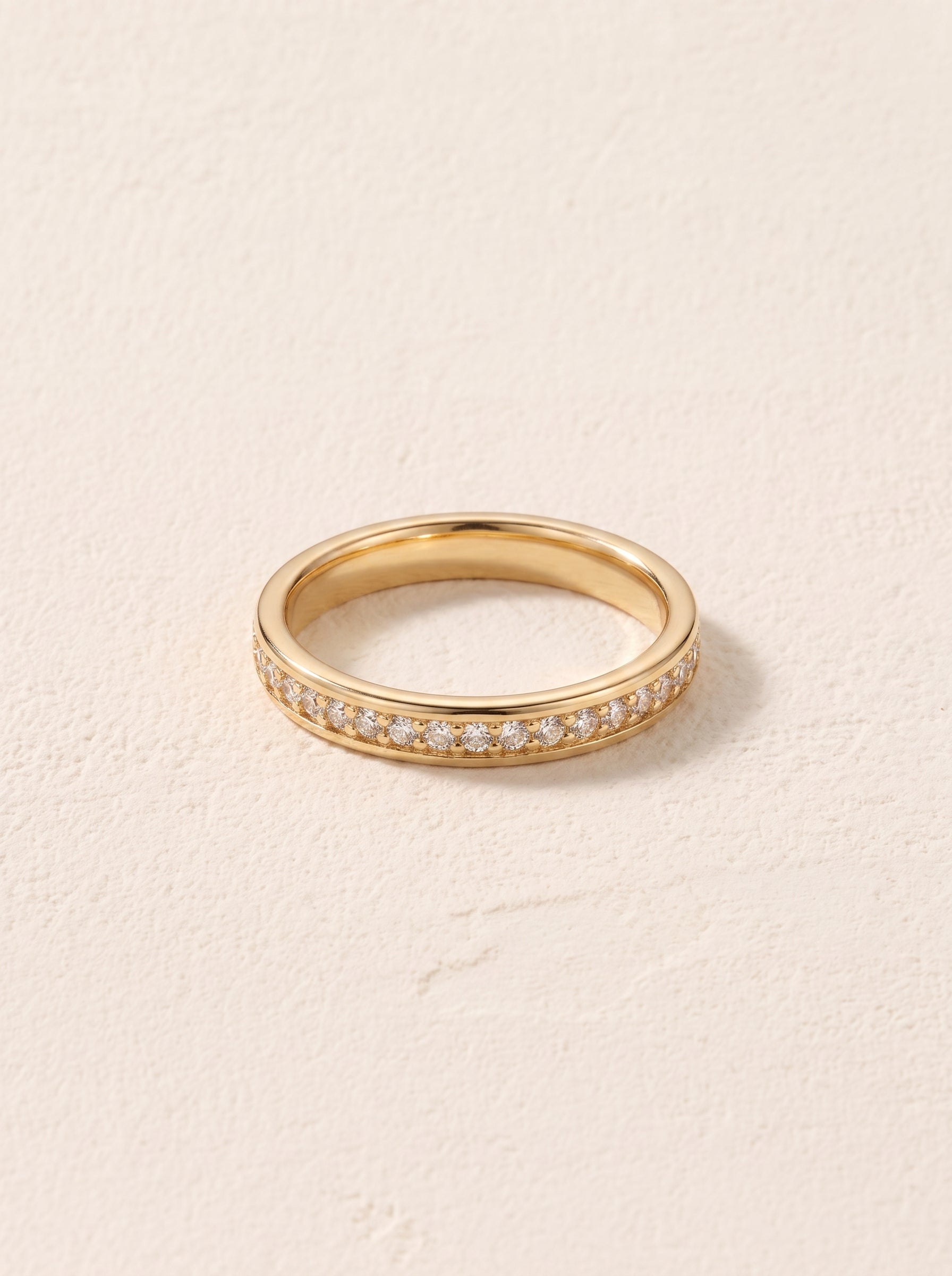 Anel Eternity Cristal